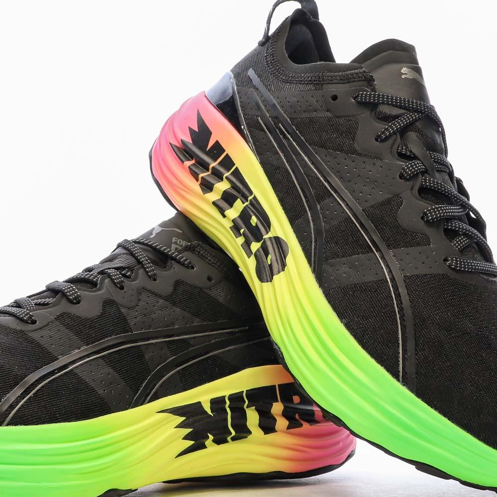 Chaussures de Running Noir Homme Puma Foreverrun Nitro Fut vue 7