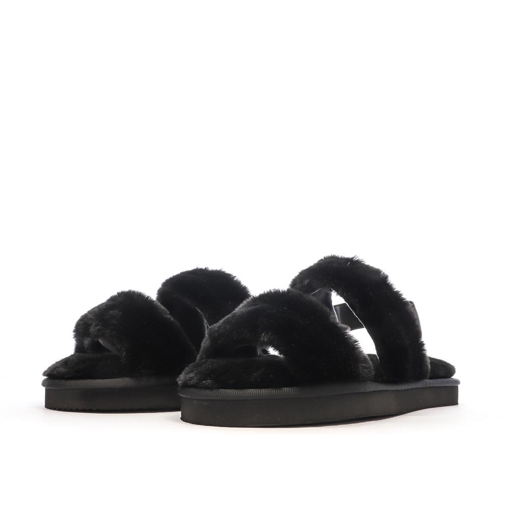 Claquettes Noires Femme Calvin Klein Jeans Home vue 4