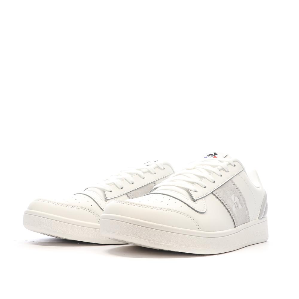 Baskets Blanches/Grises Homme Le Coq Sportif Olympia vue 6
