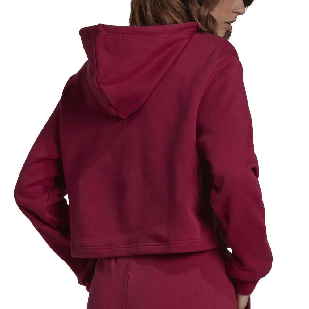 Sweat à Capuche Prune Femme Adidas HM1825 vue 2