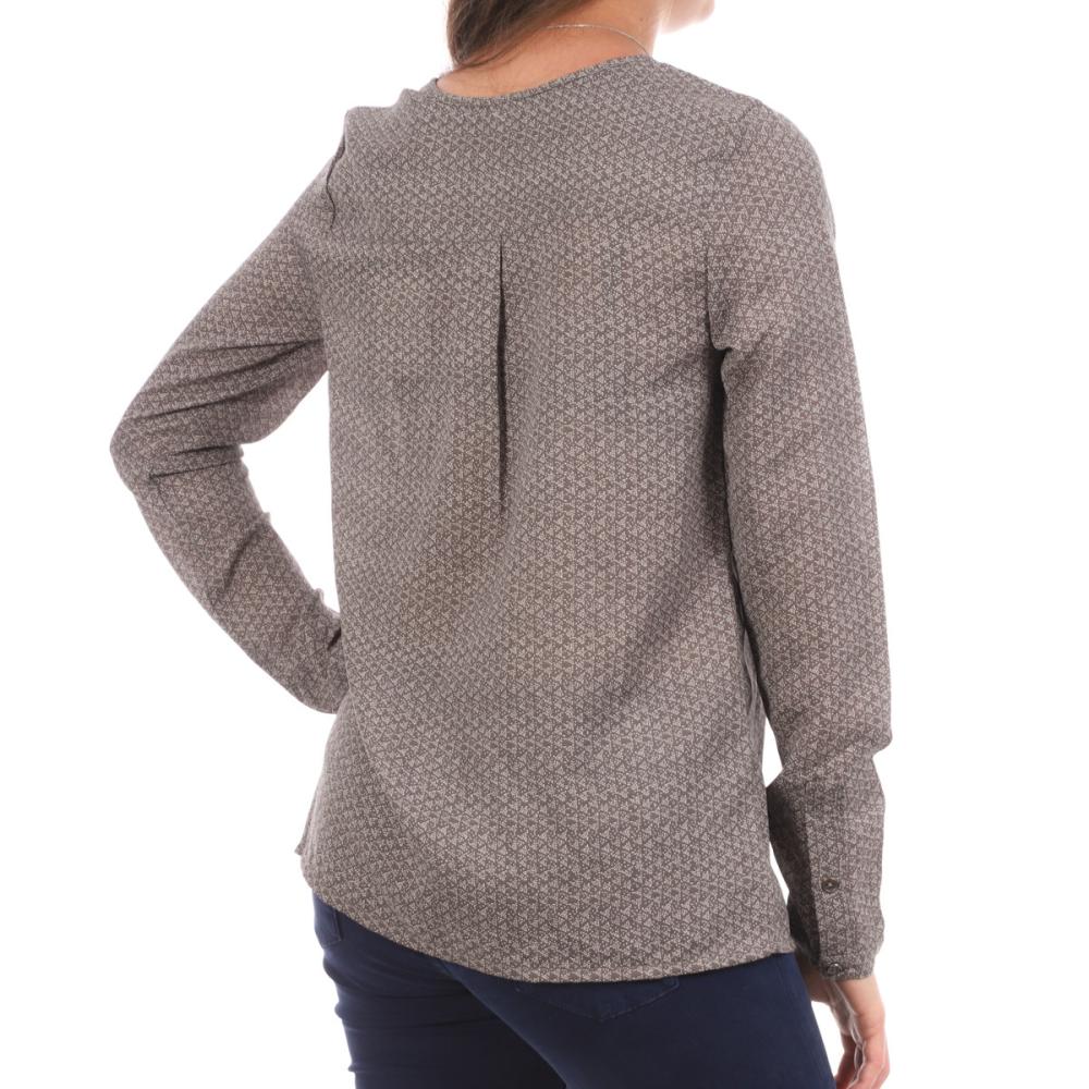 Blouse Grise à Motifs Femme Teddy Smith Celia vue 2