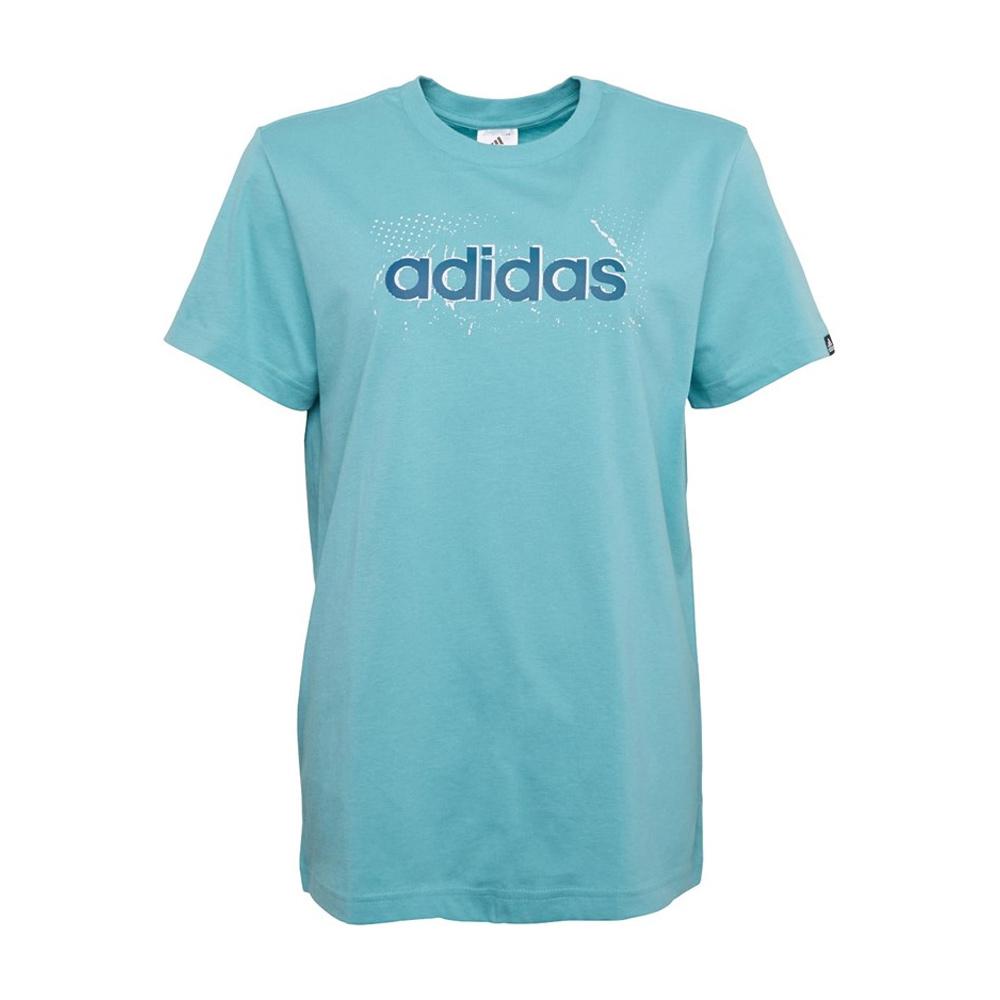 T-Shirt Bleu Femme Adidas Exposure pas cher