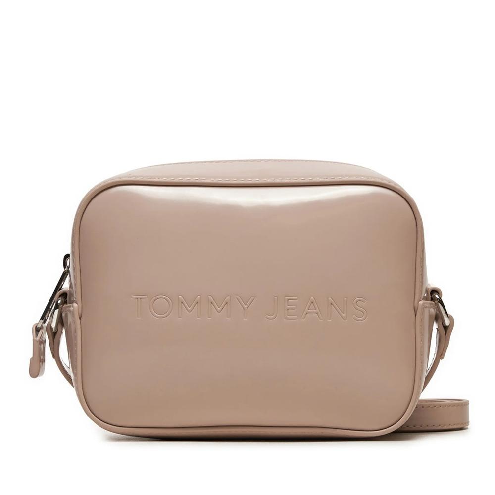 Sac à Bandoulière Beige Femme Tommy Hilfiger Camera pas cher