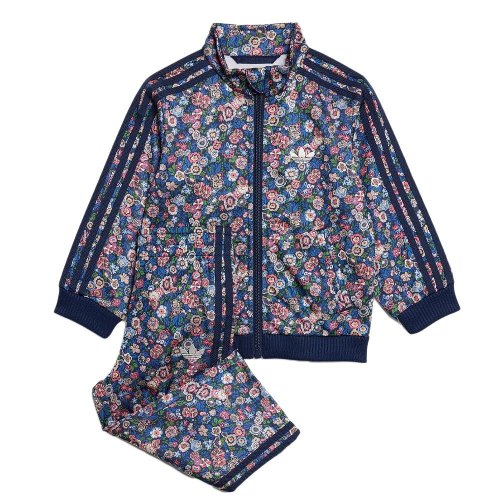 Survêtement Marine/Rose Fille Adidas JC8032 pas cher