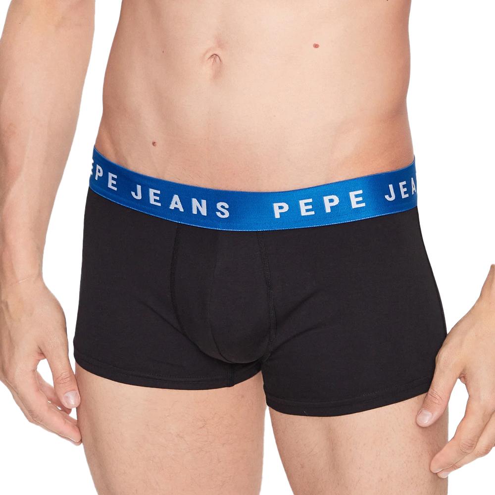 2x Boxers Noir/Blanc Homme Pepe Jeans PMU vue 2