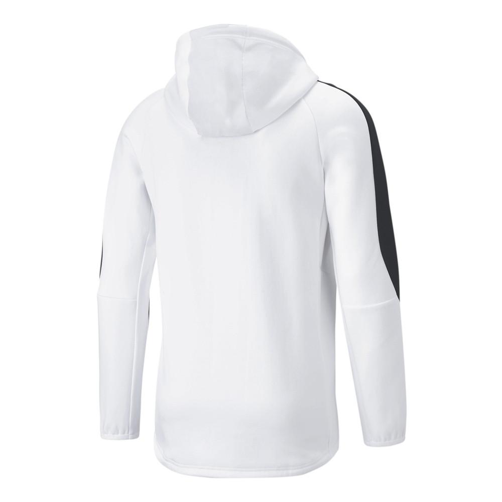 Sweat Zippé Blanc Homme Puma Evostripe vue 2