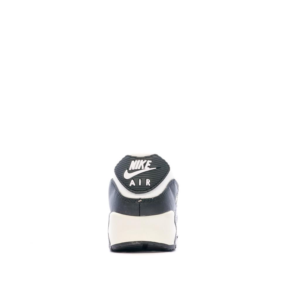 Baskets Noir/Blanc Mixte Nike Air Max 90 vue 3