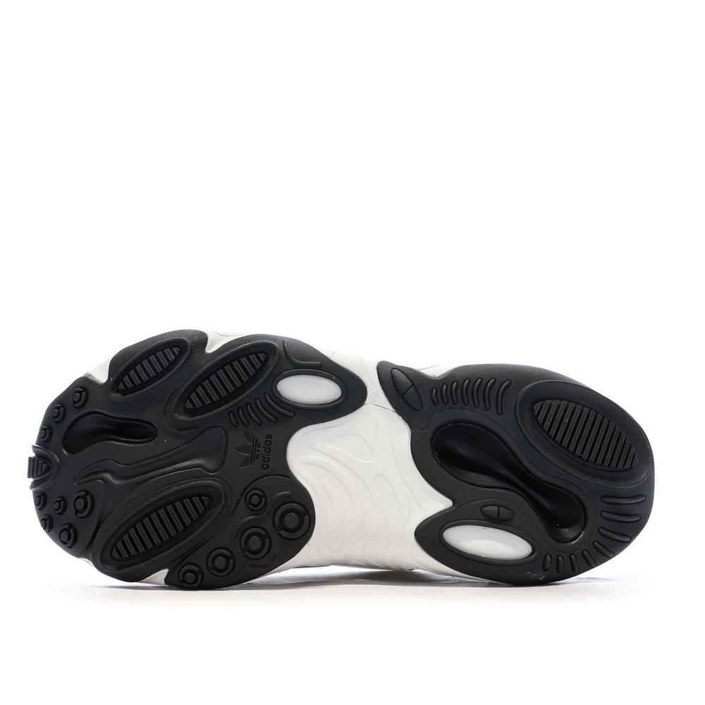 Baskets Blanches/Noires Garçon Adidas Oznova vue 5