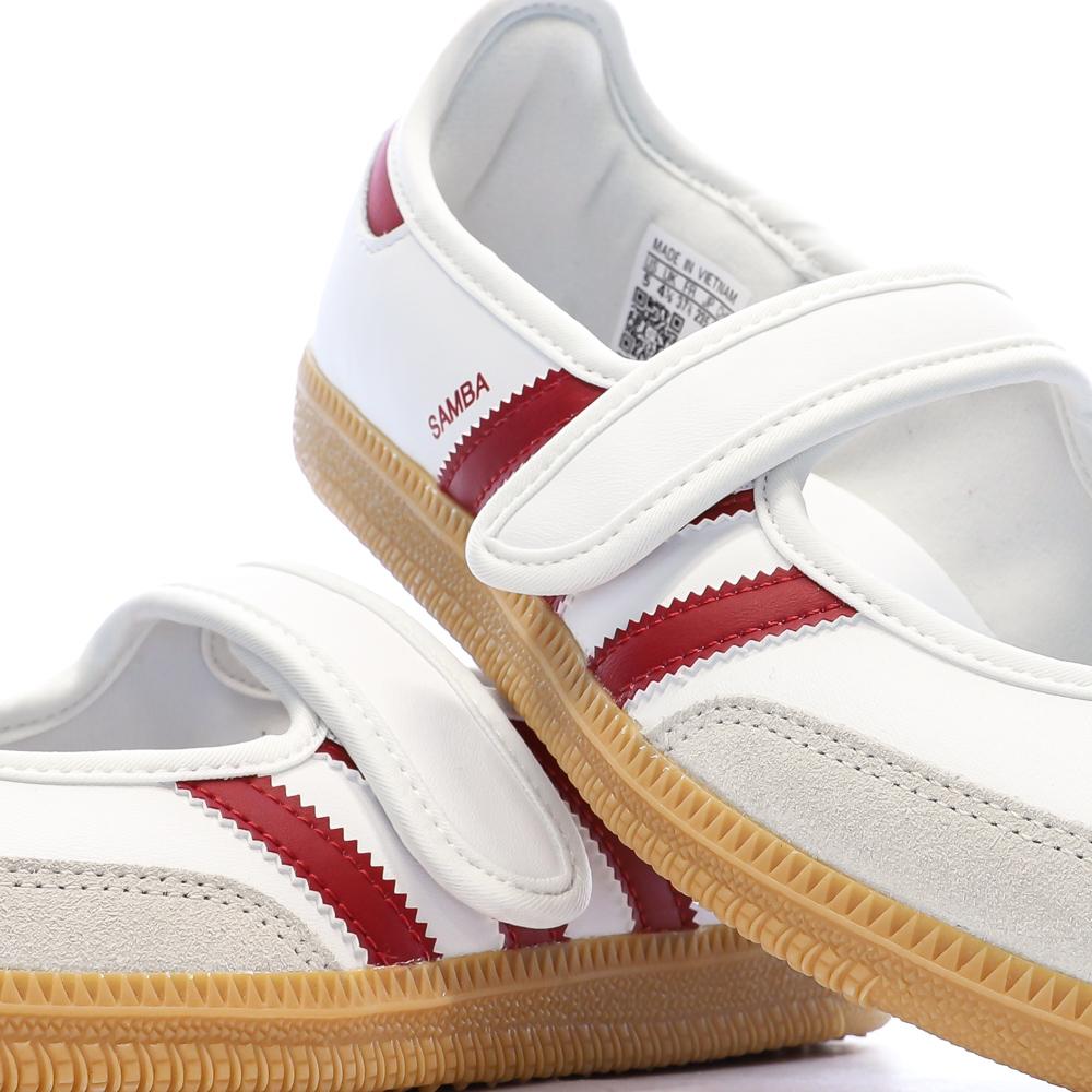 SAMBA JANE Baskets Blanc/Rouge Adidas vue 7