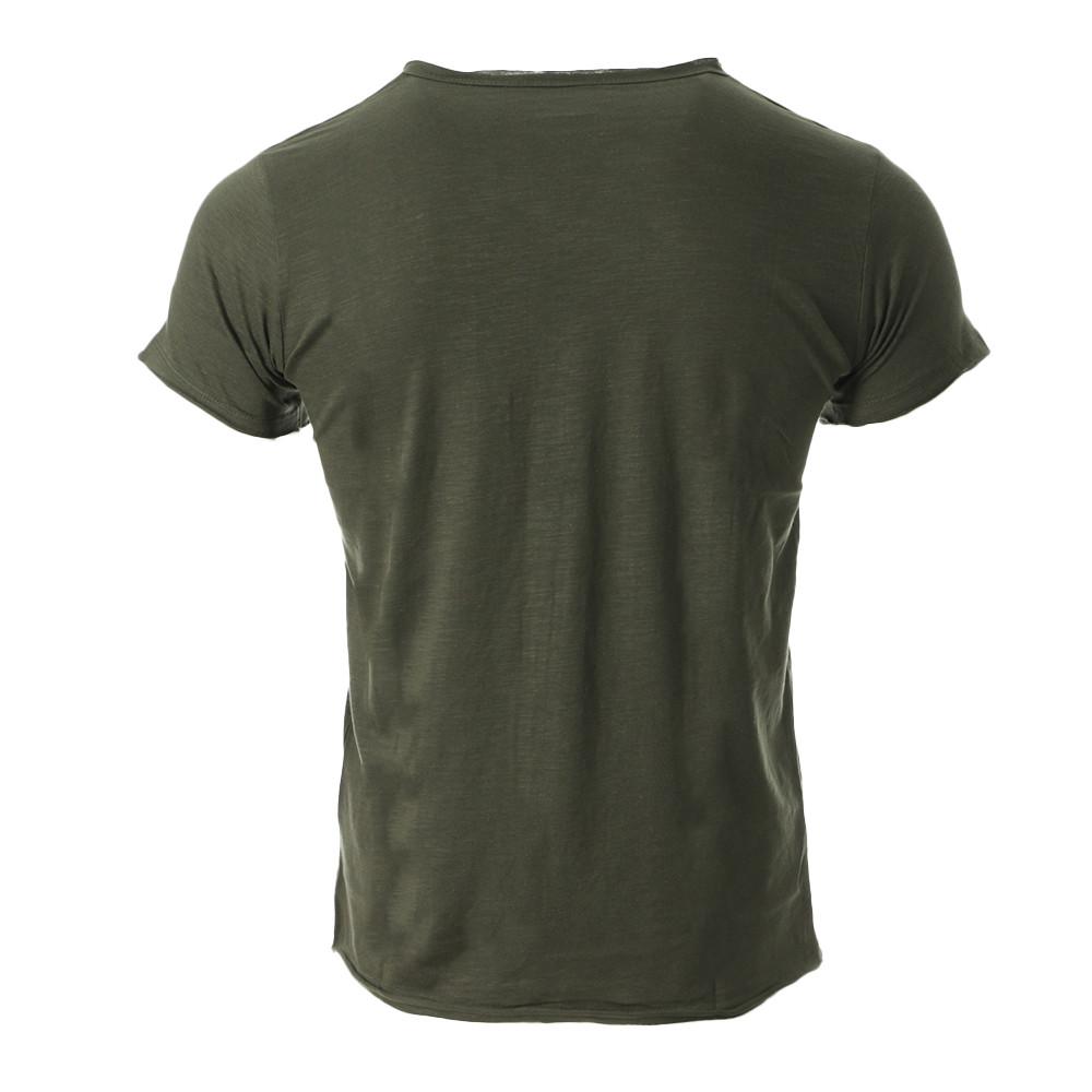 T-shirt Vert Homme La Maison Blaggio Marius vue 2