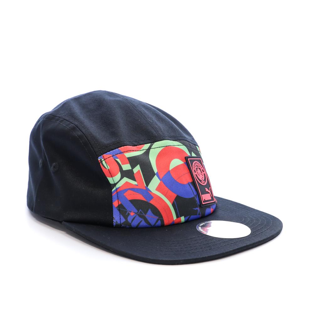 Casquette Manchester City Noir/Rouge Homme Puma Mcfc 5 Panel vue 2