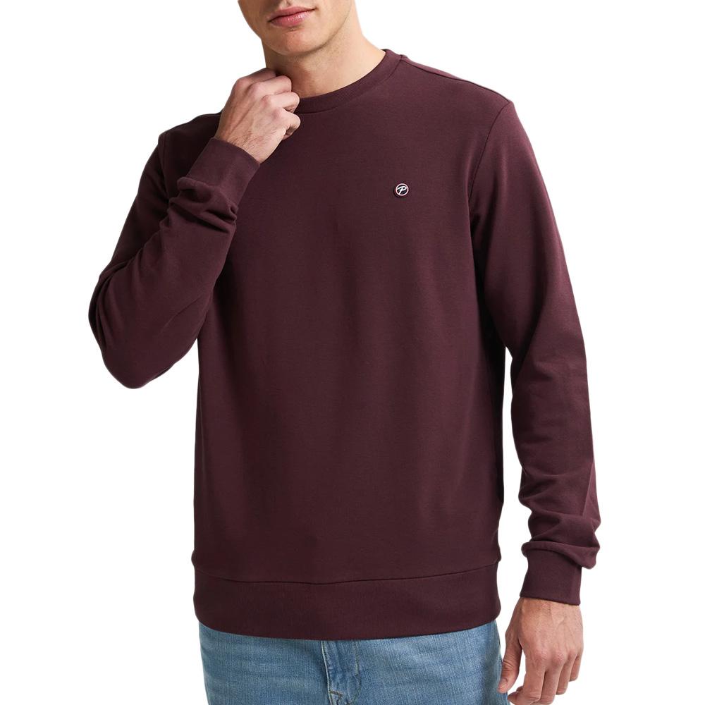 Sweat Bordeaux Homme Petrol Industries Neck pas cher