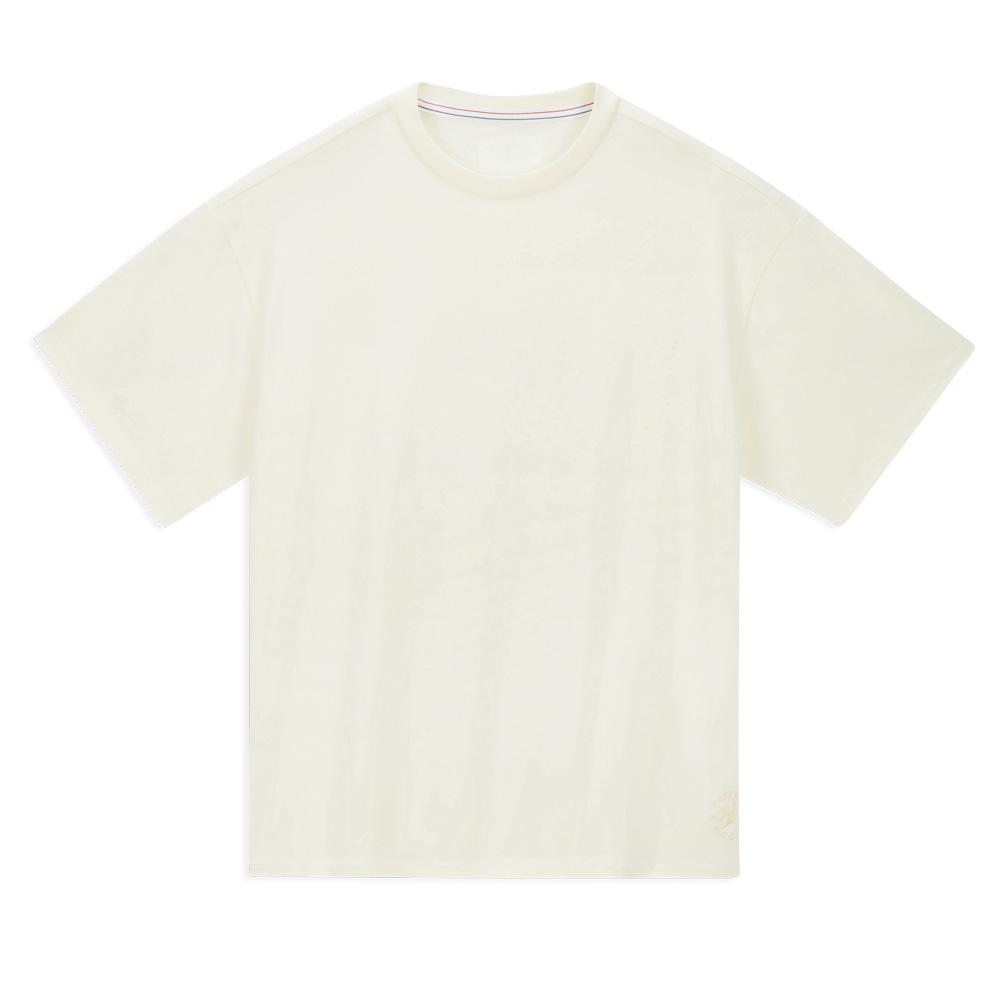 Beige T-Shirt Gemischt Converse Golds Ansicht 2