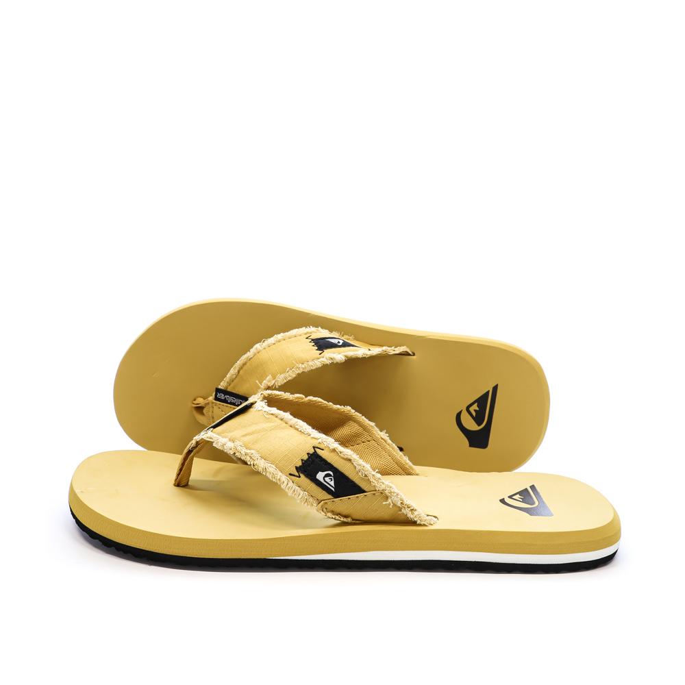 Tongs Jaune Quiksilver Monkey Abyss pas cher