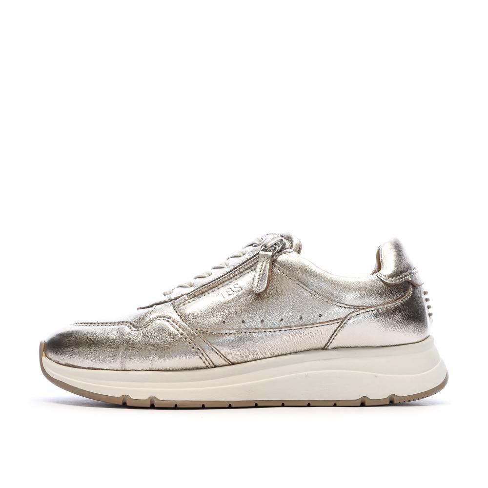 Goldfarbene Damen-Sneaker TBS BLONZIP günstig