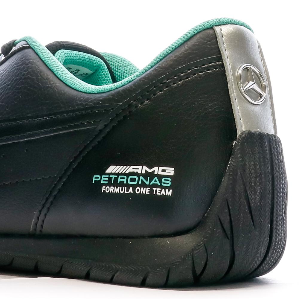 Baskets Noires/Vert Homme Puma Mapf1 Neo Cat vue 7