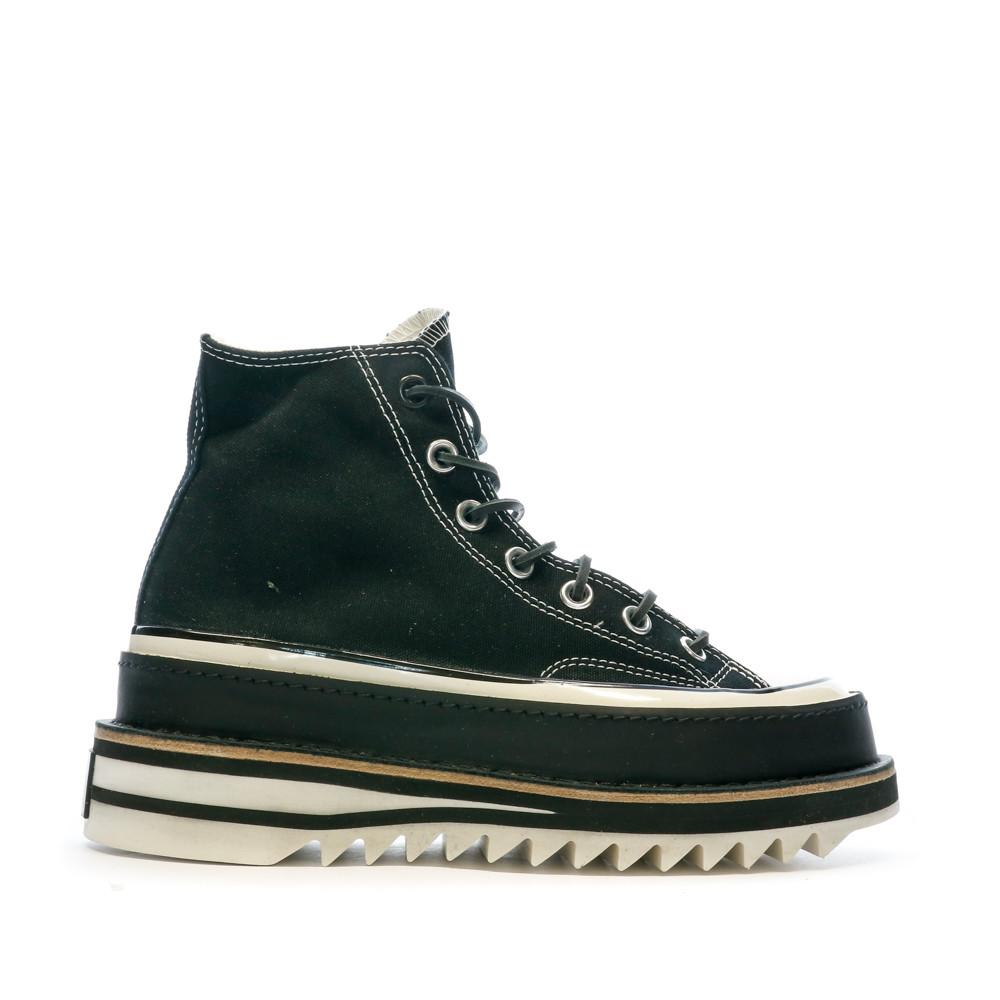 Baskets Noires Mixte Converse Chuck 70 Canvas vue 2