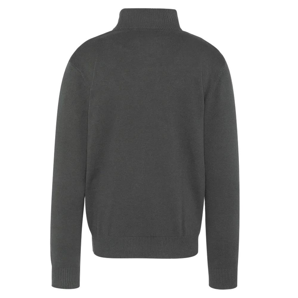 Pullover Anthrazitgrau Mann Schott PLB127 Ansicht 2