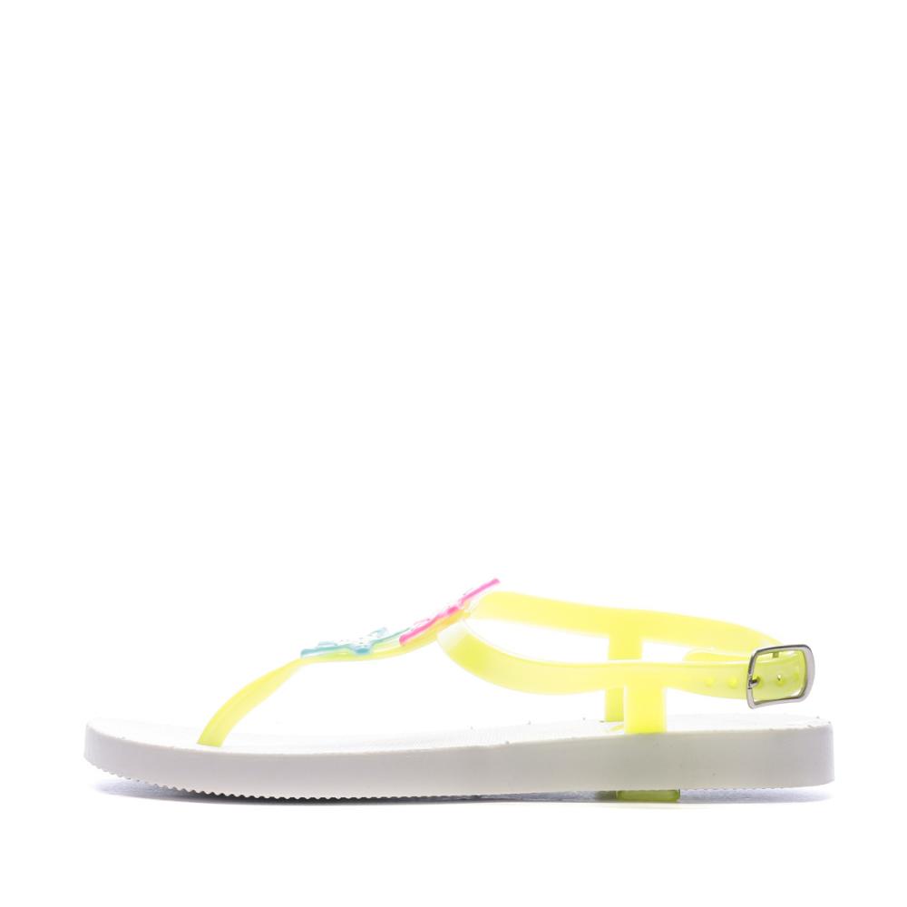 Sandales Blanc/Vert Fille Beppi pas cher
