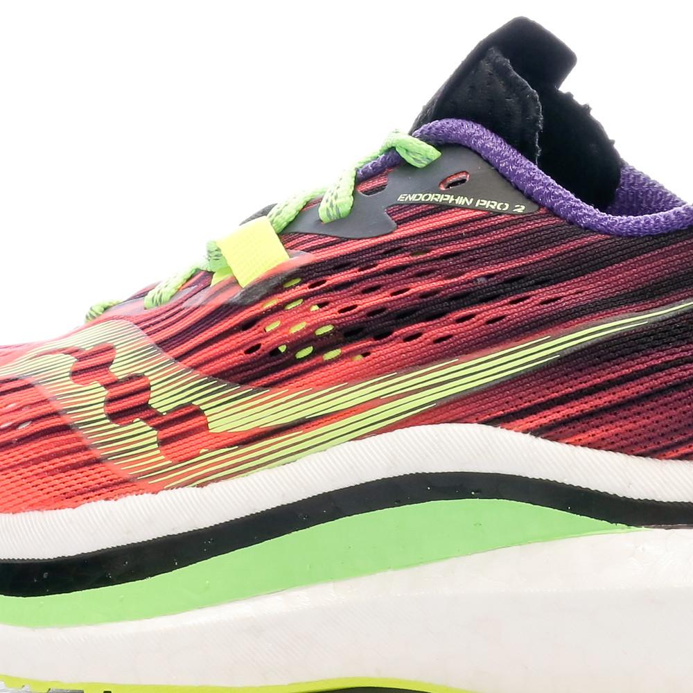 Chaussures de Running Rouge Femme Saucony Endorphin Pro 2 vue 7