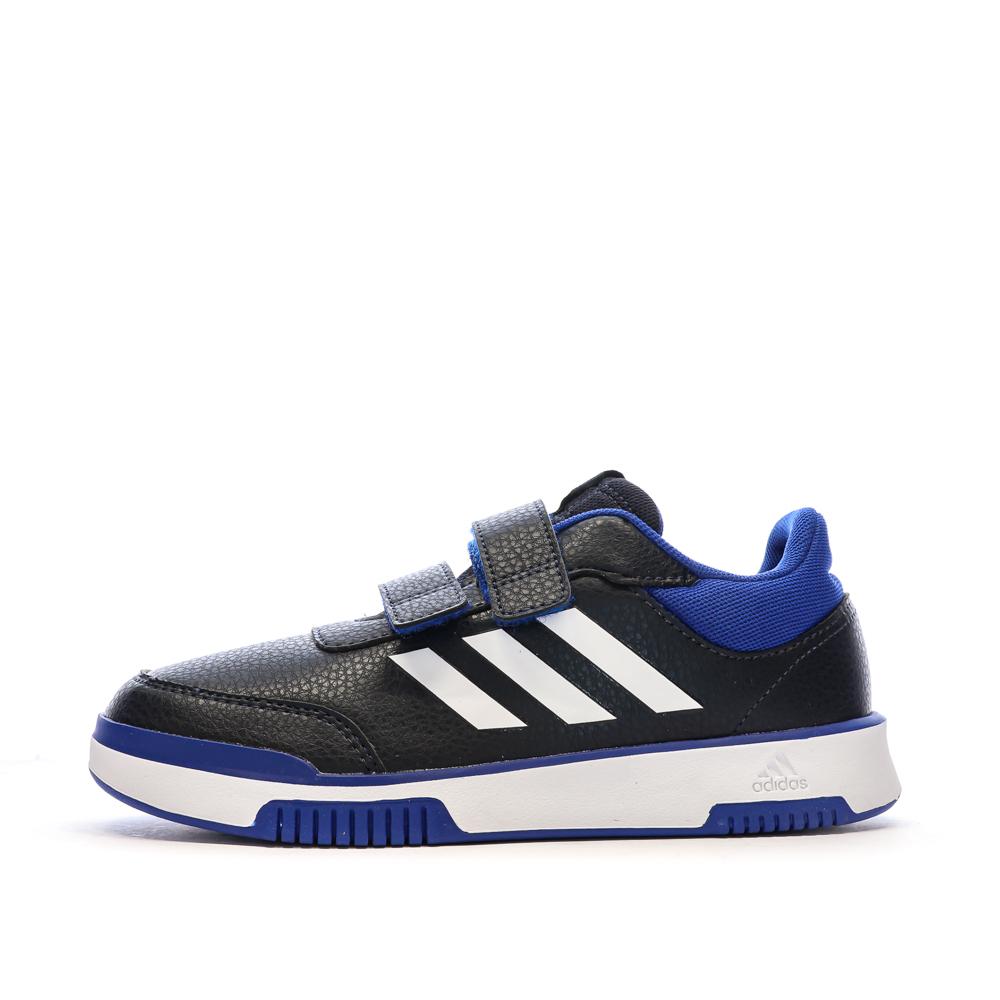 Baskets Noires/Bleu Garçon Adidas Tensaur IE4232 pas cher