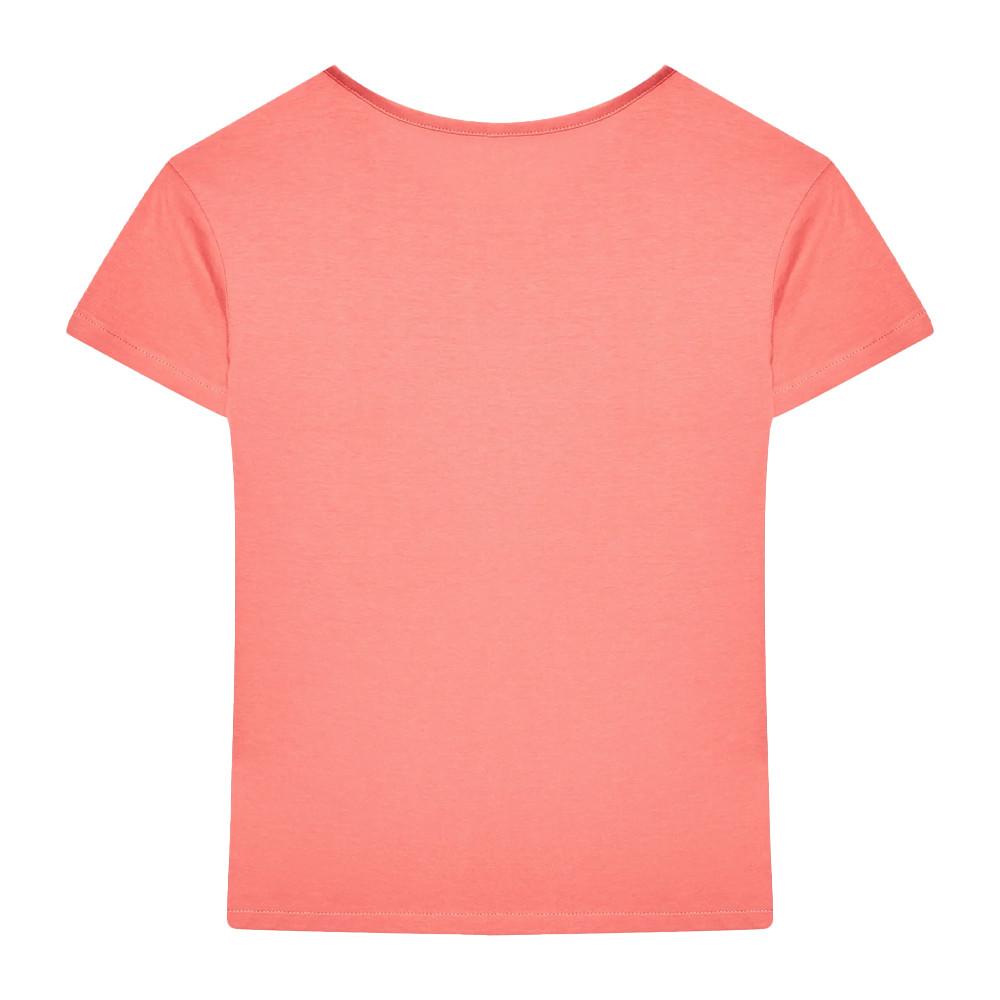 T-shirt Rose Fille Roxy Day And Night vue 2