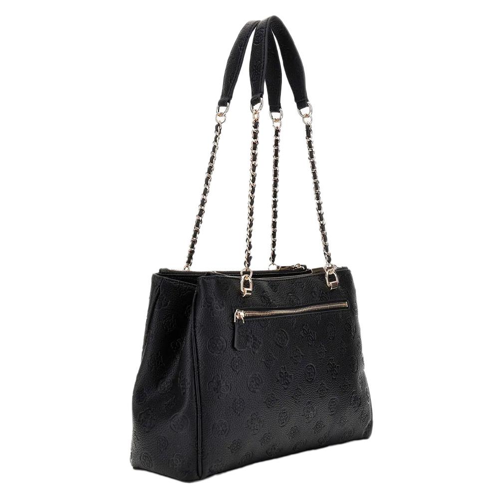 Sac à Main Noir Femme Guess Cresidia vue 2