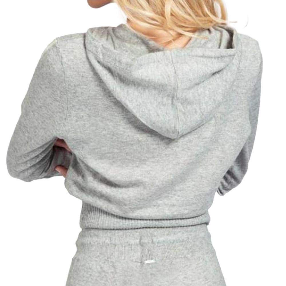 Pull Gris à capuche Femme Guess vue 2