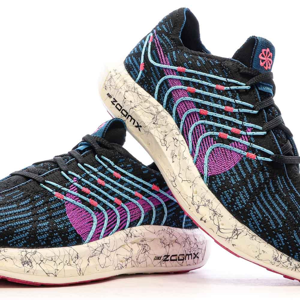 Chaussures de running Noire/Marine Femme Nike Pegasus vue 7