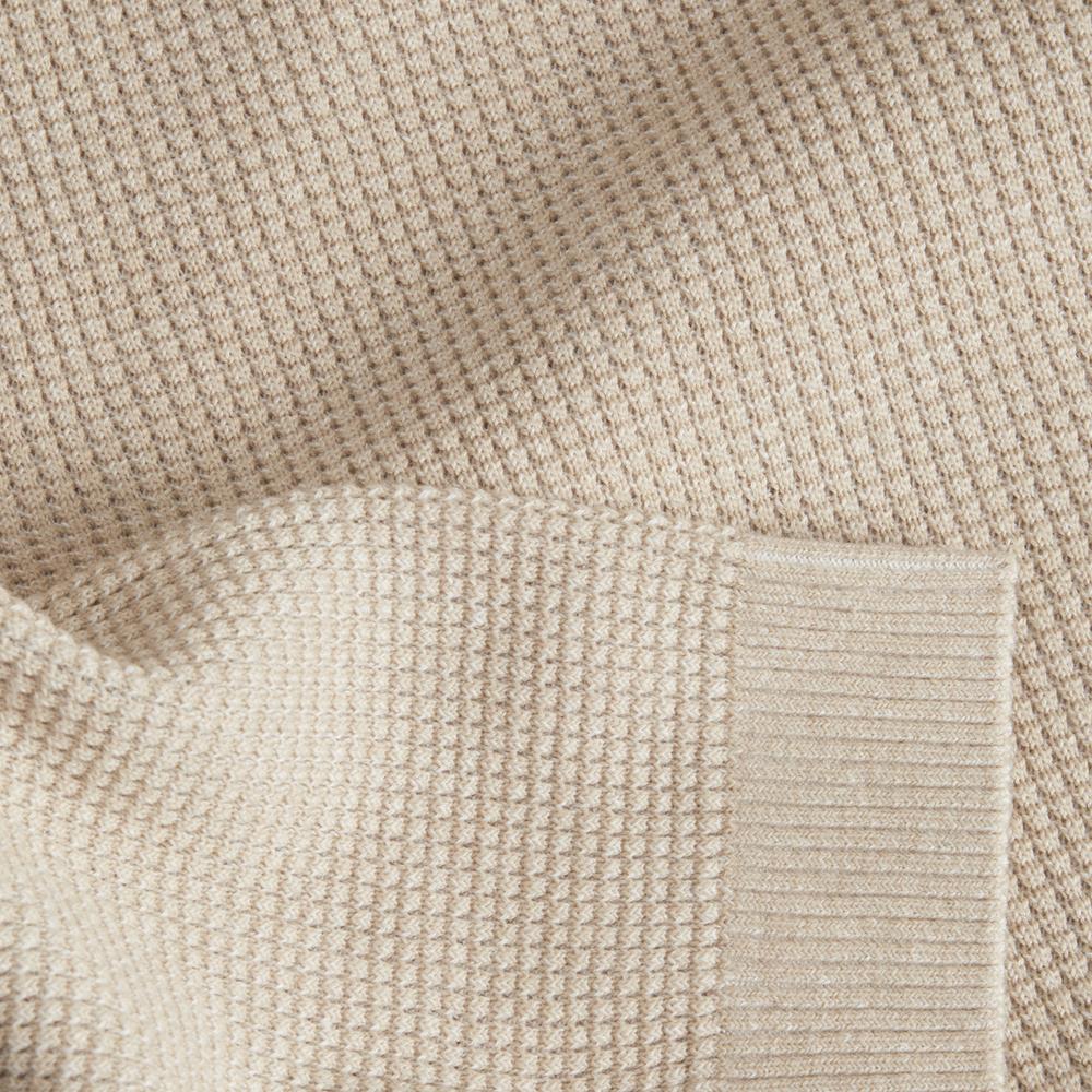 Pull Beige Homme Jack & Jones Neck Oxford vue 2