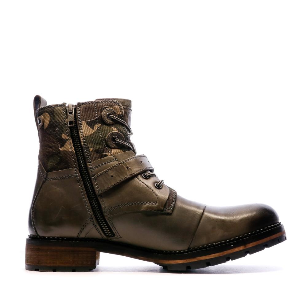 Bottines Kaki Homme CR7 La Paz vue 2