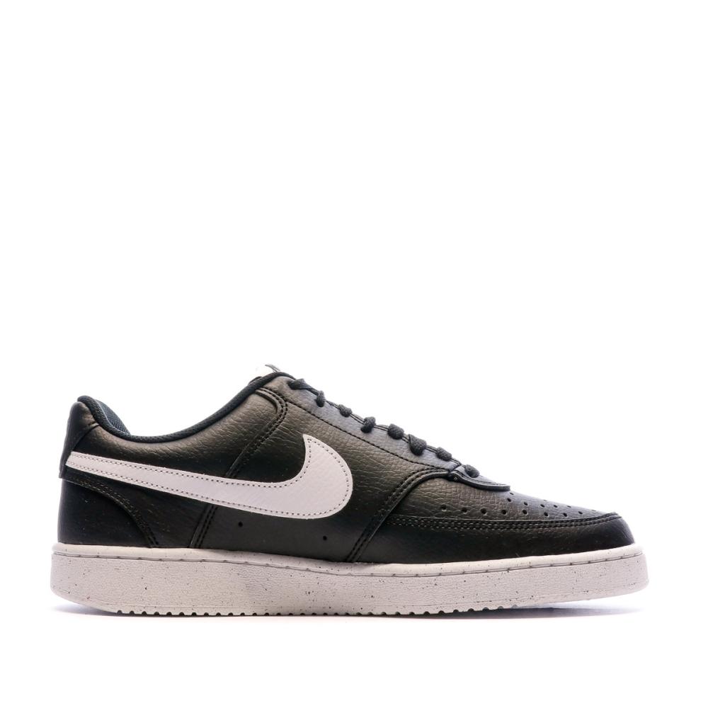 Baskets Noir/Blanc Homme Nike Court Vision Low vue 2