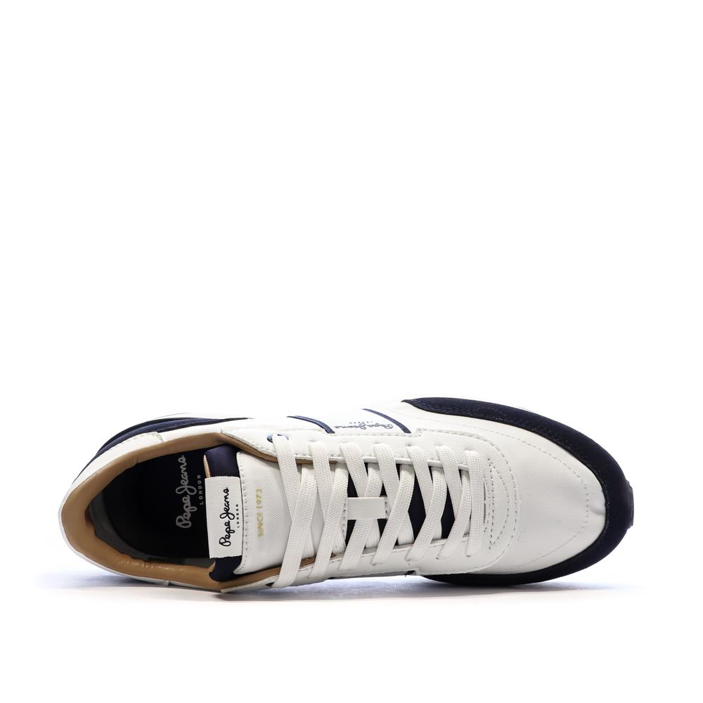 Blanco/Negro Zapatillas Hombre Pepe jeans Buster ver 4