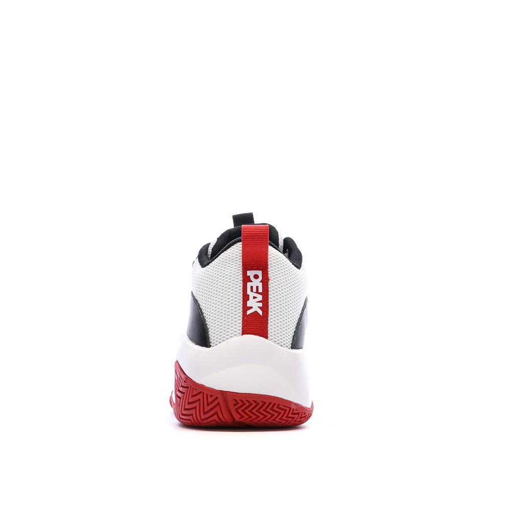 Chaussures de Basketball Blanc/Rouge Garçon PEAK SPORT Game 2 vue 3