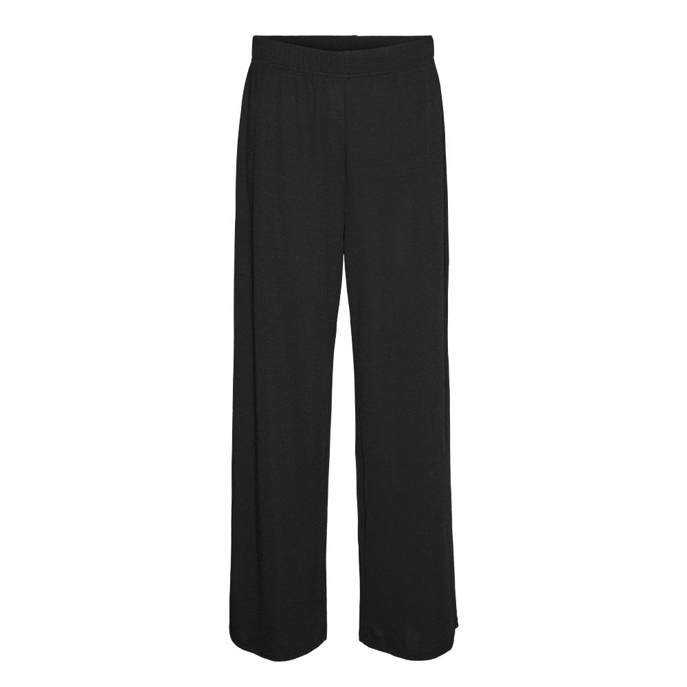 Pantalon Ample Noir Femme Vero Moda Kanva Glitter pas cher