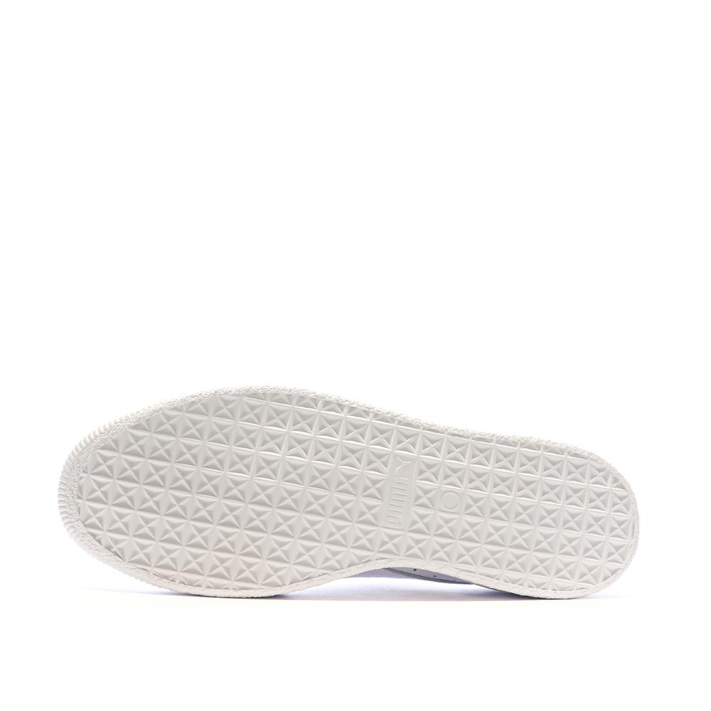 Baskets Blanches Femme Puma Clyde Varsity vue 5