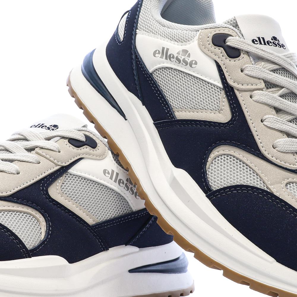 Ellesse Herren-Sneaker in Marineblau/Grau, Taupe Ansicht 7