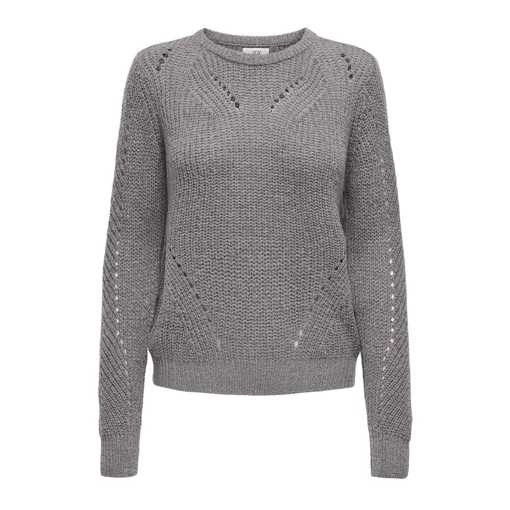 Pull en Maille Gris Femme JDY Felo Struc pas cher