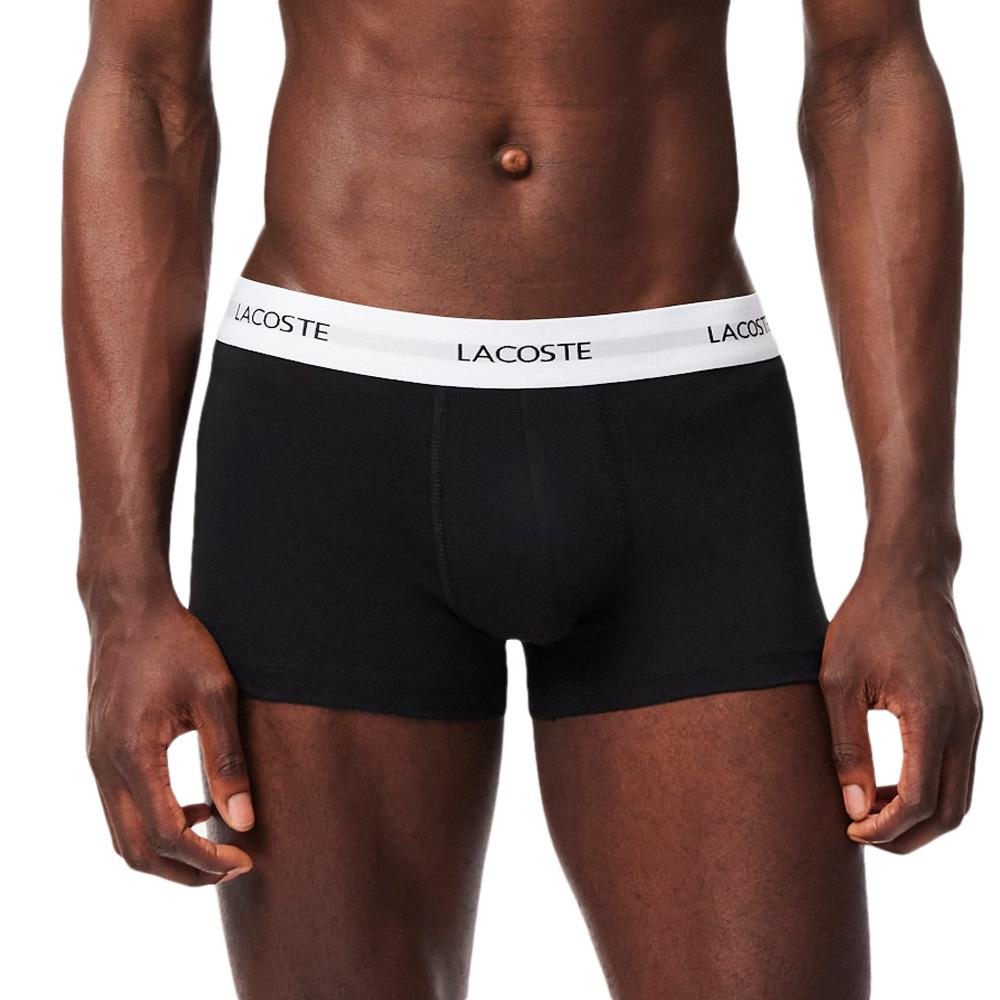 X3 Sous-vêtement Marine/Vert/Noir Homme Lacoste Stret vue 2