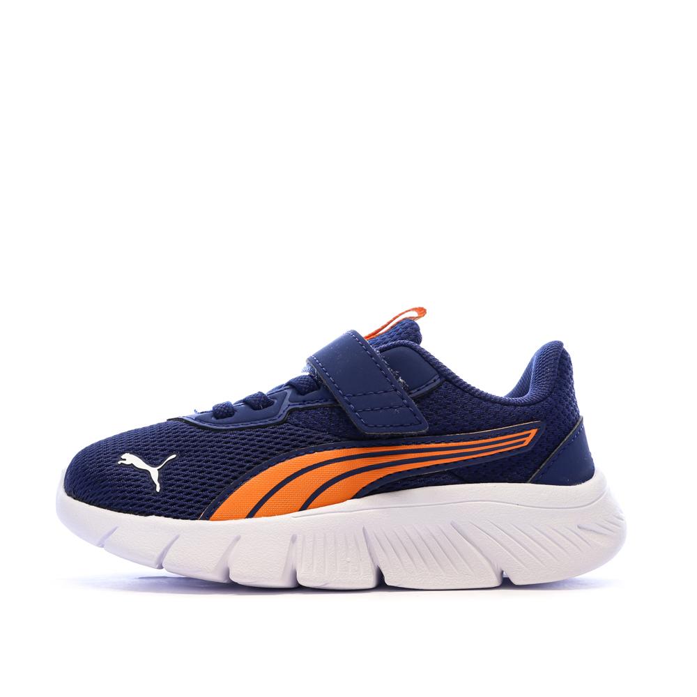 Baskets Marine Garçon Puma Flexfocus pas cher