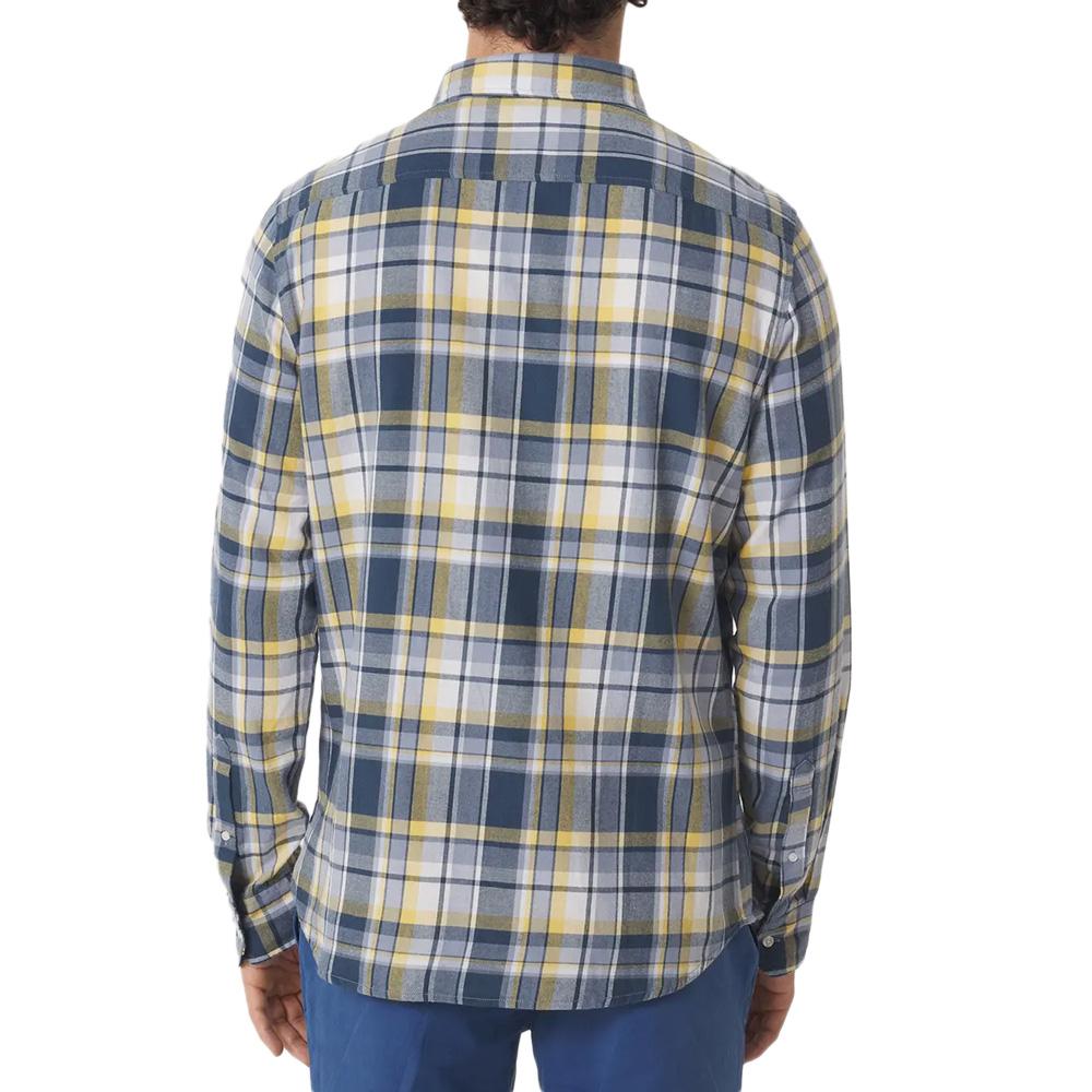 Chemise à carreaux Bleu/Jaune Homme TBS SULKYCHE vue 2