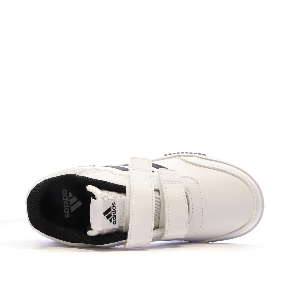 Baskets Blanc/Noir Garçon Adidas Tensaur Sport 2.0 vue 4