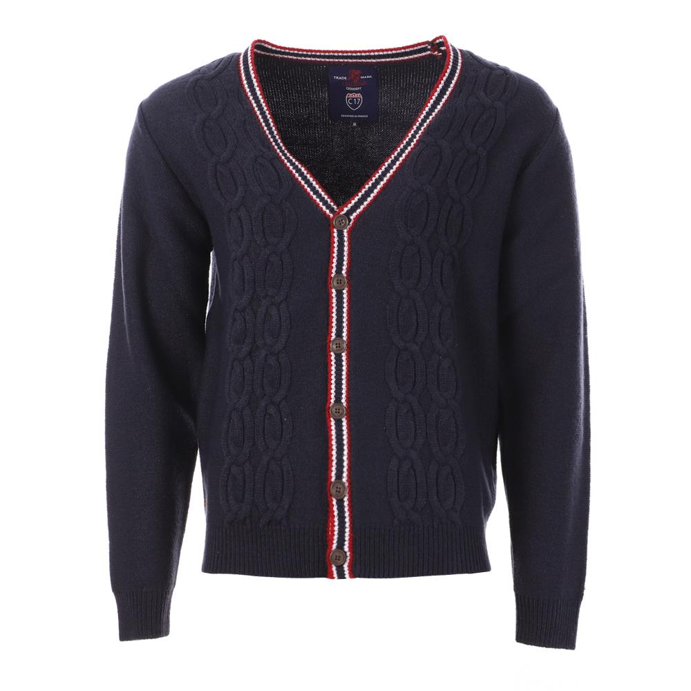 Gilet Marine Homme C17 Antone pas cher