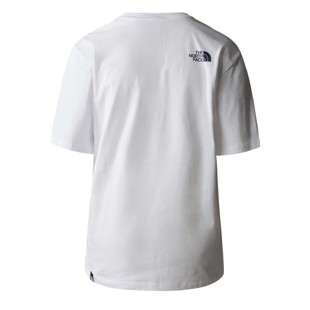 T-Shirt Blanc Femme The North Face NF0A4SYAIW91 vue 2