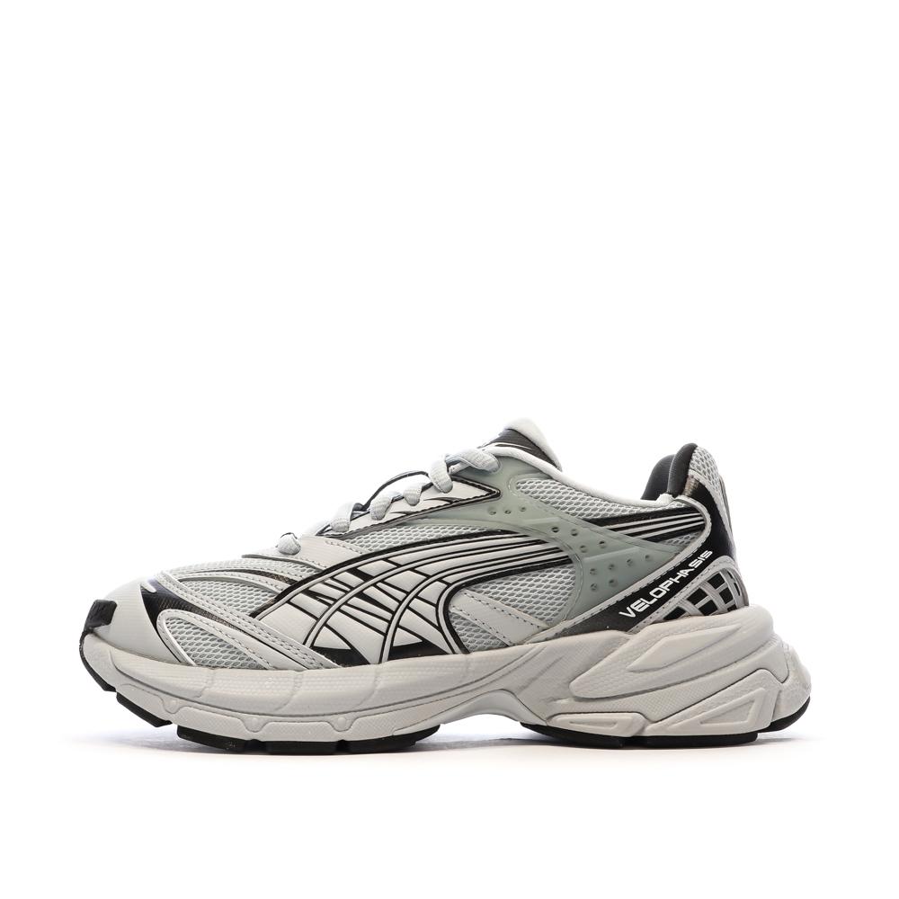 Baskets Gris/Bleu Femme Puma Velophasis Always On pas cher