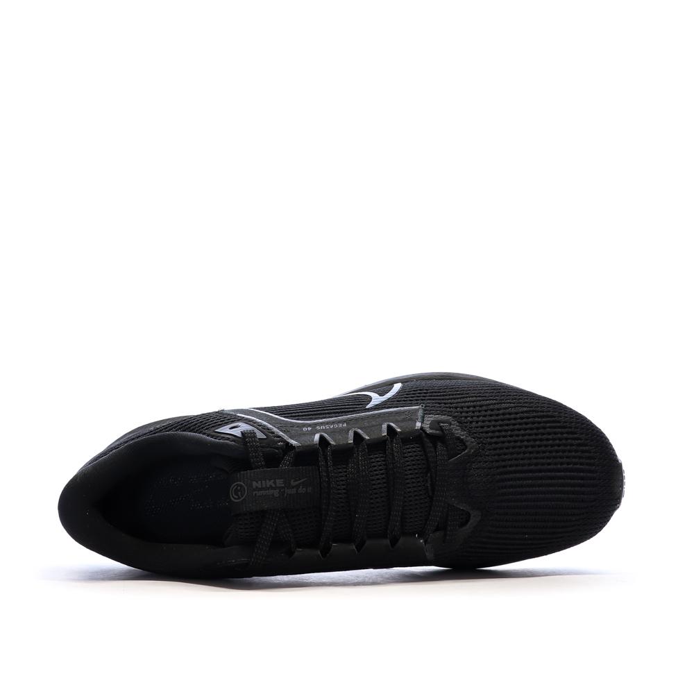 Chaussures de Running Noires Homme Nike Air Zoom Pegasus 40 vue 4
