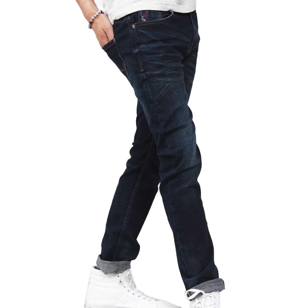 Jean Slim Bleu Foncé Homme Deeluxe Carlos pas cher