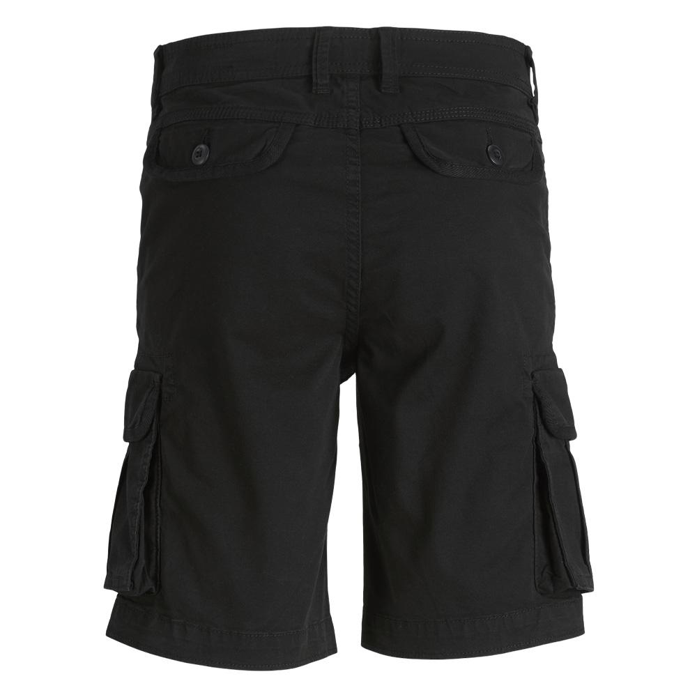 Short Cargo Noir Garçon Jack & Jones Zeus vue 4
