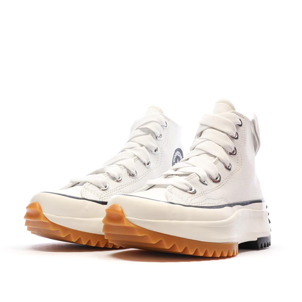 Baskets Blanches Homme Converse Run Star Hike vue 6