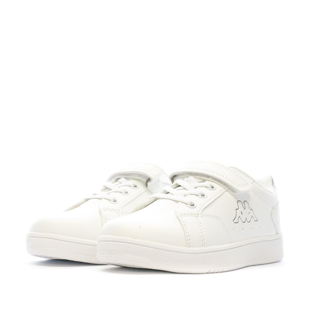 Baskets Blanches Fille Kappa Adenis vue 6